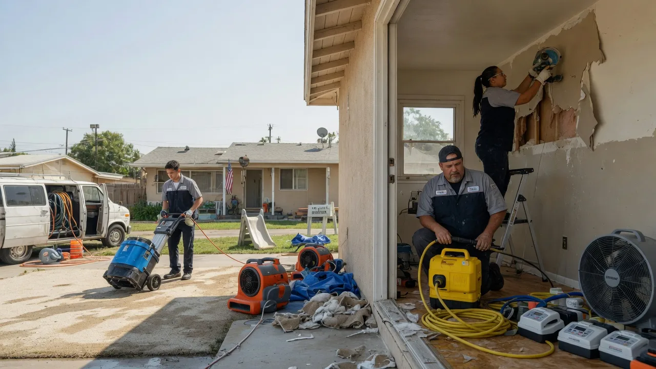 Water Damage Restoration in Topaz, CA near me
